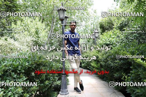 1822838, تهران، ایران، 1398/05/04، عکس های پرتره سیدحسین حسینی، بازیکن تیم فوتبال استقلال