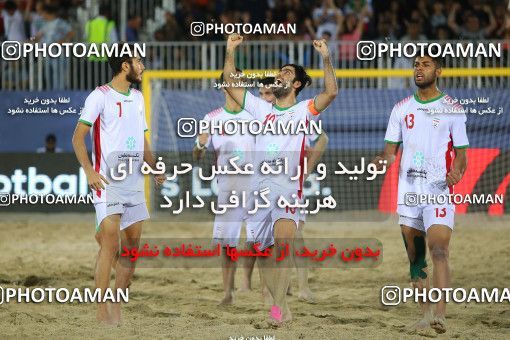 1831877, Dubai, United Arab Emarates, 2019 Beach Soccer Intercontinental Cup, Semi-Finals, Iran ۱ (4) V (3) ۱ United Arab Emirates on 2019/11/08 at ساحل ورلدواید دوبی