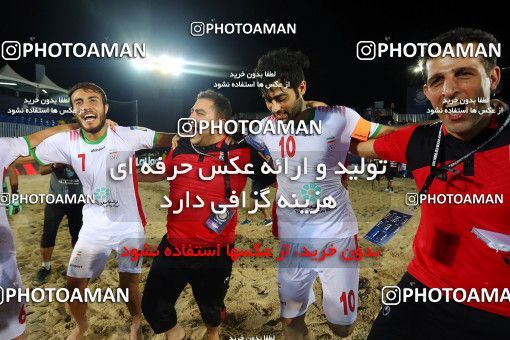 1831811, Dubai, United Arab Emarates, 2019 Beach Soccer Intercontinental Cup, Semi-Finals, Iran ۱ (4) V (3) ۱ United Arab Emirates on 2019/11/08 at ساحل ورلدواید دوبی