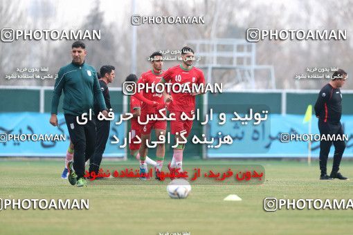 1828287, Tehran, , Iran U-21 National Football Team Training Session on 2020/01/01 at Iran National Football Center