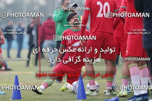 1828352, Tehran, , Iran U-21 National Football Team Training Session on 2020/01/01 at Iran National Football Center