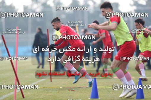 1828245, Tehran, , Iran U-21 National Football Team Training Session on 2020/01/01 at Iran National Football Center