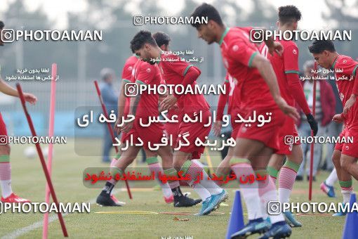 1828365, Tehran, , Iran U-21 National Football Team Training Session on 2020/01/01 at Iran National Football Center