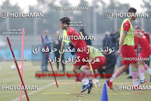 1828341, Tehran, , Iran U-21 National Football Team Training Session on 2020/01/01 at Iran National Football Center