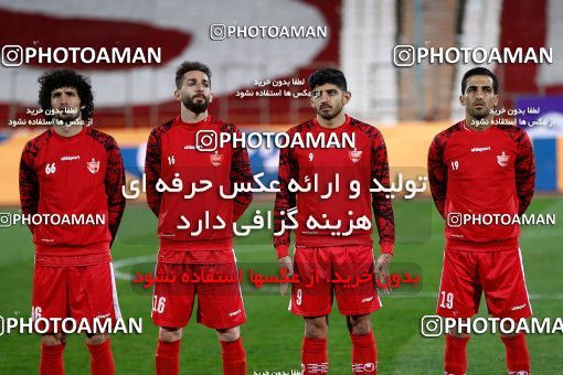 1829560, Tehran, Iran, لیگ برتر فوتبال ایران، Persian Gulf Cup، Week 18، Second Leg، Persepolis 2 v 0 Aluminium Arak on 2022/02/18 at Azadi Stadium