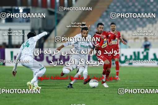 1829635, Tehran, Iran, لیگ برتر فوتبال ایران، Persian Gulf Cup، Week 18، Second Leg، Persepolis 2 v 0 Aluminium Arak on 2022/02/18 at Azadi Stadium