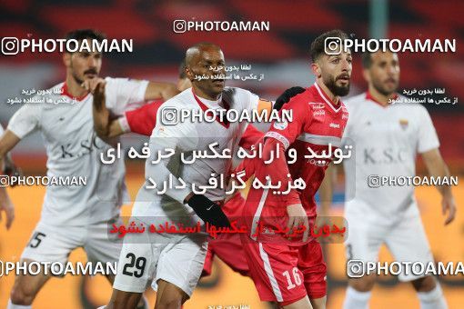 1836330, Tehran, Iran, Iran Pro League، Persian Gulf Cup، 2021-2022 season، Second Leg، Week 16، Persepolis ۱ v ۰ Foulad Khouzestan on 2022/01/22 at Azadi Stadium