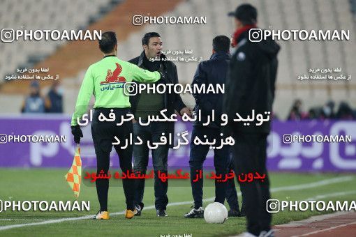 1836252, Tehran, Iran, Iran Pro League، Persian Gulf Cup، 2021-2022 season، Second Leg، Week 16، Persepolis ۱ v ۰ Foulad Khouzestan on 2022/01/22 at Azadi Stadium