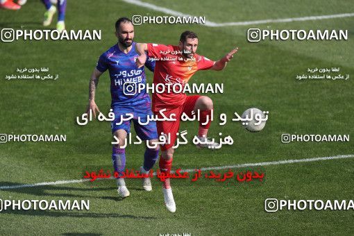 1840641, Tehran, Iran, لیگ برتر فوتبال ایران، Persian Gulf Cup، Week 20، Second Leg، Havadar S.C. 0 v 0 Foulad Khouzestan on 2022/02/28 at Shahid Dastgerdi Stadium