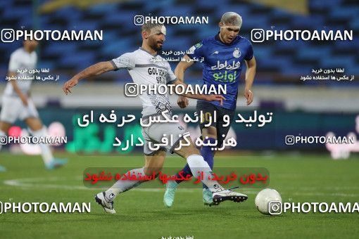 1847849, Tehran, , Iran Pro League، Persian Gulf Cup، 2021-2022 season، Second Leg، Week 21، Esteghlal 2 v ۱ Gol Gohar Sirjan on 2022/03/06 at Azadi Stadium