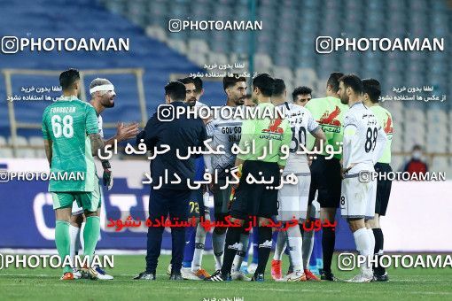 1847192, Tehran, , Iran Pro League، Persian Gulf Cup، 2021-2022 season، Second Leg، Week 21، Esteghlal 2 v ۱ Gol Gohar Sirjan on 2022/03/06 at Azadi Stadium