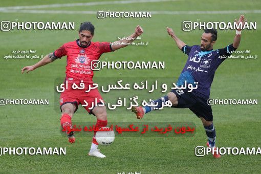 1847511, Tehran, , لیگ برتر فوتبال ایران، Persian Gulf Cup، Week 21، Second Leg، Paykan 0 v 1 Nassaji Qaemshahr on 2022/03/06 at Shahid Dastgerdi Stadium