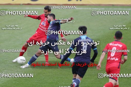 1847416, Tehran, , لیگ برتر فوتبال ایران، Persian Gulf Cup، Week 21، Second Leg، Paykan 0 v 1 Nassaji Qaemshahr on 2022/03/06 at Shahid Dastgerdi Stadium