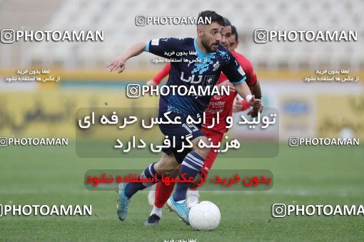 1847273, Tehran, , Iran Pro League، Persian Gulf Cup، 2021-2022 season، Second Leg، Week 21، Paykan ۰ v ۱ Nassaji Mazandaran F.C on 2022/03/06 at Shahid Dastgerdi Stadium