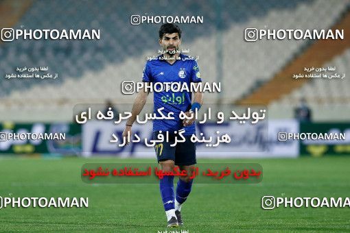 1851072, Tehran, Iran, Iran Pro League، Persian Gulf Cup، 2021-2022 season، Second Leg، Week 22، Esteghlal ۱ v ۰ Sanat Naft Abadan on 2022/03/11 at Azadi Stadium