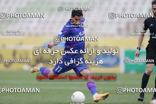 1851190, Tehran, , Iran Pro League، Persian Gulf Cup، 2021-2022 season، Second Leg، Week 22، Havadar S.C. ۱ v ۱ Mes Rafsanjan on 2022/03/12 at Shahid Dastgerdi Stadium