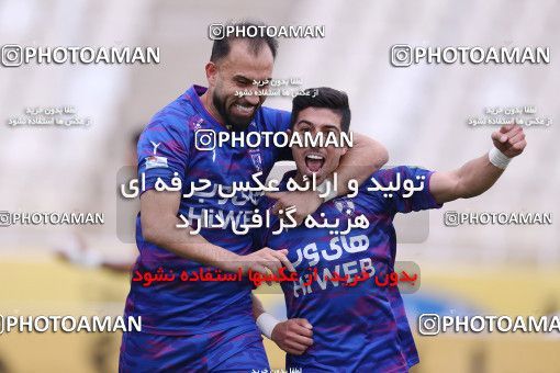 1851090, Tehran, , Iran Pro League، Persian Gulf Cup، 2021-2022 season، Second Leg، Week 22، Havadar S.C. ۱ v ۱ Mes Rafsanjan on 2022/03/12 at Shahid Dastgerdi Stadium