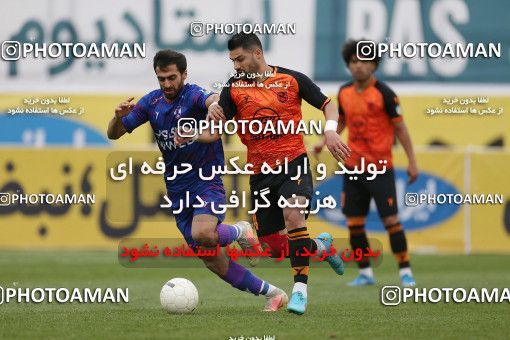 1851225, Tehran, , Iran Pro League، Persian Gulf Cup، 2021-2022 season، Second Leg، Week 22، Havadar S.C. ۱ v ۱ Mes Rafsanjan on 2022/03/12 at Shahid Dastgerdi Stadium