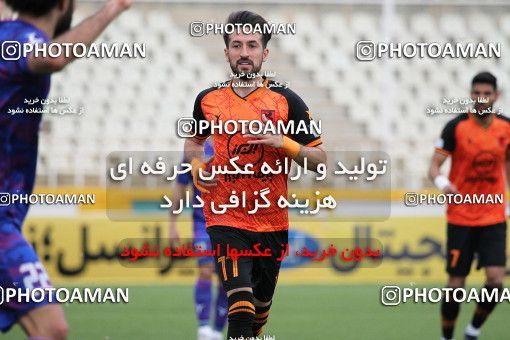 1856280, Tehran, , لیگ برتر فوتبال ایران، Persian Gulf Cup، Week 22، Second Leg، Havadar S.C. 1 v 1 Mes Rafsanjan on 2022/03/12 at Shahid Dastgerdi Stadium