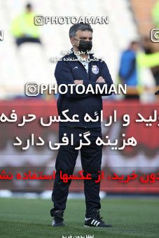 1859411, Tehran, Iran, Iran Pro League، Persian Gulf Cup، 2021-2022 season، Second Leg، Week 23، Persepolis ۱ v ۱ Esteghlal on 2022/03/17 at Azadi Stadium