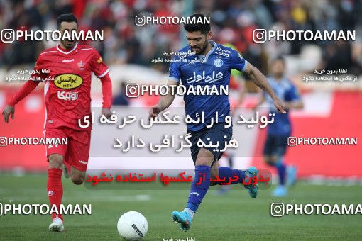 1859295, Tehran, Iran, لیگ برتر فوتبال ایران، Persian Gulf Cup، Week 23، Second Leg، Persepolis 1 v 1 Esteghlal on 2022/03/17 at Azadi Stadium