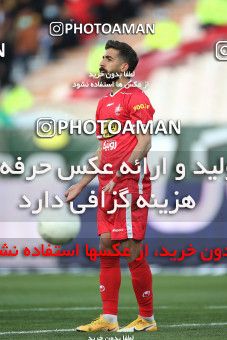 1859498, Tehran, Iran, لیگ برتر فوتبال ایران، Persian Gulf Cup، Week 23، Second Leg، Persepolis 1 v 1 Esteghlal on 2022/03/17 at Azadi Stadium