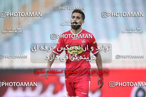 1859549, Tehran, Iran, لیگ برتر فوتبال ایران، Persian Gulf Cup، Week 23، Second Leg، Persepolis 1 v 1 Esteghlal on 2022/03/17 at Azadi Stadium