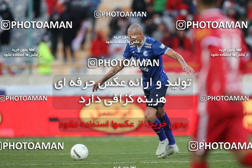 1859510, Tehran, Iran, لیگ برتر فوتبال ایران، Persian Gulf Cup، Week 23، Second Leg، Persepolis 1 v 1 Esteghlal on 2022/03/17 at Azadi Stadium