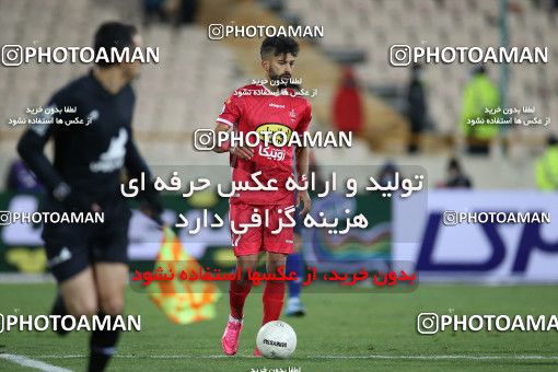 1859745, Tehran, Iran, لیگ برتر فوتبال ایران، Persian Gulf Cup، Week 23، Second Leg، Persepolis 1 v 1 Esteghlal on 2022/03/17 at Azadi Stadium