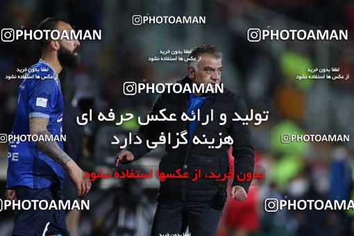 1859635, Tehran, Iran, لیگ برتر فوتبال ایران، Persian Gulf Cup، Week 23، Second Leg، Persepolis 1 v 1 Esteghlal on 2022/03/17 at Azadi Stadium