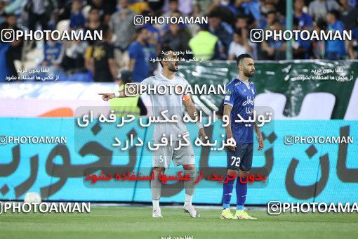 1876377, Tehran, , Iran Pro League، Persian Gulf Cup، 2021-2022 season، Second Leg، Week 26، Esteghlal ۱ v ۰ Padideh Mashhad on 2022/05/09 at Azadi Stadium