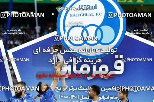 1887774, Tehran, , Iran Pro League، Persian Gulf Cup، 2021-2022 season، Second Leg، Week 30، Esteghlal ۰ v ۰ Naft M Soleyman on 2022/05/30 at Azadi Stadium