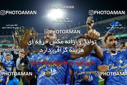 1887737, Tehran, , Iran Pro League، Persian Gulf Cup، 2021-2022 season، Second Leg، Week 30، Esteghlal ۰ v ۰ Naft M Soleyman on 2022/05/30 at Azadi Stadium