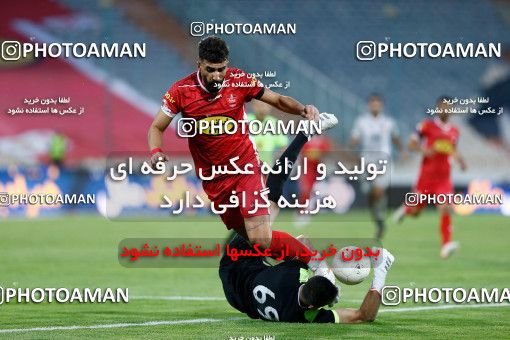 1887233, Tehran, Iran, لیگ برتر فوتبال ایران، Persian Gulf Cup، Week 29، Second Leg، Persepolis 2 v 1 Padideh Mashhad on 2022/05/29 at Azadi Stadium