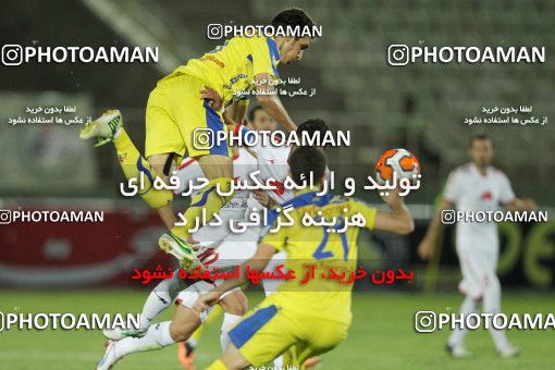 636845, Tehran, [*parameter:4*], Iran Pro League، Persian Gulf Cup، 2013-14 season، First Leg، Week 4، Naft Tehran 2 v ۱ Rah Ahan on 2013/08/11 at Shahid Dastgerdi Stadium