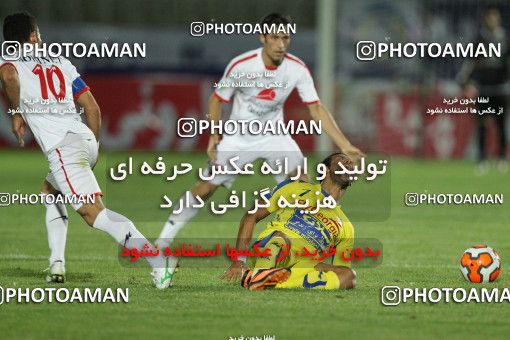 636947, Tehran, [*parameter:4*], Iran Pro League، Persian Gulf Cup، 2013-14 season، First Leg، Week 4، Naft Tehran 2 v ۱ Rah Ahan on 2013/08/11 at Shahid Dastgerdi Stadium