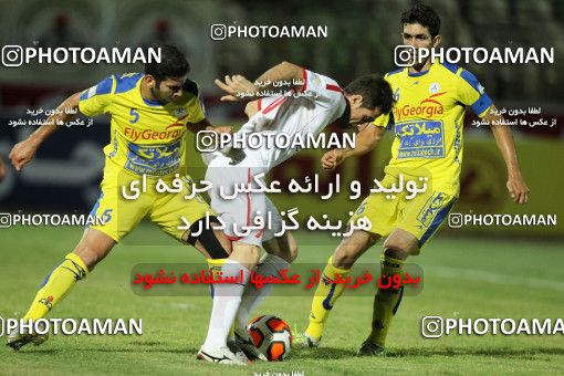 636903, Tehran, [*parameter:4*], Iran Pro League، Persian Gulf Cup، 2013-14 season، First Leg، Week 4، Naft Tehran 2 v ۱ Rah Ahan on 2013/08/11 at Shahid Dastgerdi Stadium