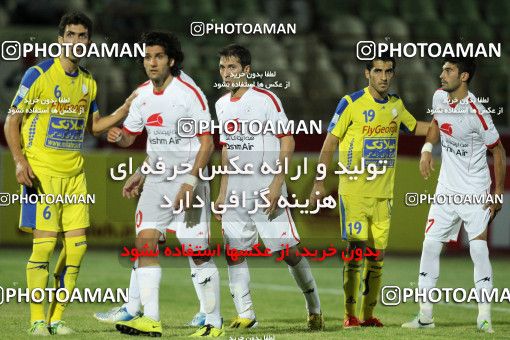 636930, Tehran, [*parameter:4*], Iran Pro League، Persian Gulf Cup، 2013-14 season، First Leg، Week 4، Naft Tehran 2 v ۱ Rah Ahan on 2013/08/11 at Shahid Dastgerdi Stadium