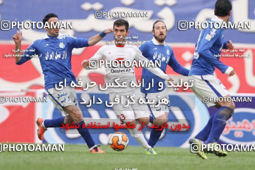 656570, Tehran, [*parameter:4*], Iran Pro League، Persian Gulf Cup، 2013-14 season، Second Leg، Week 21، Rah Ahan ۰ v ۱ Esteghlal on 2014/01/04 at Takhti Stadium