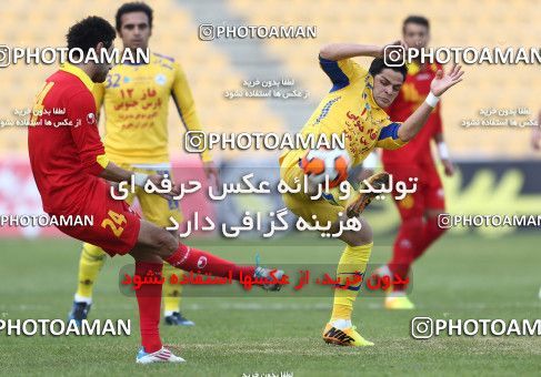 665068, Tehran, [*parameter:4*], لیگ برتر فوتبال ایران، Persian Gulf Cup، Week 27، Second Leg، Naft Tehran 1 v 1 Foulad Khouzestan on 2014/02/16 at Takhti Stadium