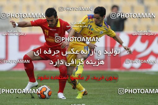 665195, Tehran, [*parameter:4*], Iran Pro League، Persian Gulf Cup، 2013-14 season، Second Leg، Week 27، Naft Tehran ۱ v ۱ Foulad Khouzestan on 2014/02/16 at Takhti Stadium