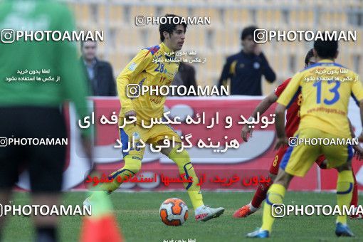 665200, Tehran, [*parameter:4*], Iran Pro League، Persian Gulf Cup، 2013-14 season، Second Leg، Week 27، Naft Tehran ۱ v ۱ Foulad Khouzestan on 2014/02/16 at Takhti Stadium