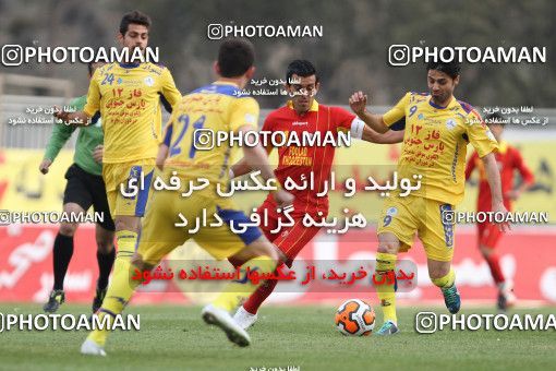 665422, Tehran, [*parameter:4*], Iran Pro League، Persian Gulf Cup، 2013-14 season، Second Leg، Week 27، Naft Tehran ۱ v ۱ Foulad Khouzestan on 2014/02/16 at Takhti Stadium