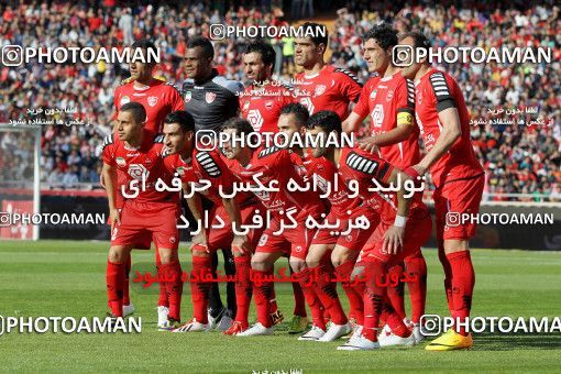 660905, Tehran, [*parameter:4*], Iran Pro League، Persian Gulf Cup، 2013-14 season، Second Leg، Week 29، Persepolis 2 v 2 Rah Ahan on 2014/04/06 at Azadi Stadium