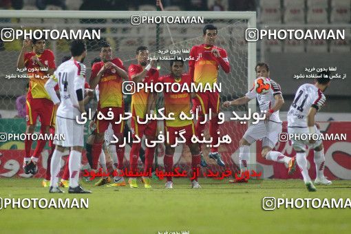 693555, Ahvaz, , جام حذفی فوتبال ایران, 1.4 round, , Foulad Khouzestan 1 v 1 Persepolis on 2014/01/26 at Ahvaz Ghadir Stadium