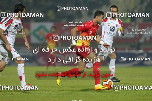 693660, Ahvaz, , جام حذفی فوتبال ایران, 1.4 round, , Foulad Khouzestan 1 v 1 Persepolis on 2014/01/26 at Ahvaz Ghadir Stadium