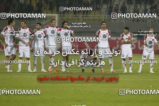 693646, Ahvaz, , Iranian Hazfi Cup, 1.4 round, Khorramshahr Cup, Foulad Khouzestan ۱ v ۱ Persepolis on 2014/01/26 at Ahvaz Ghadir Stadium