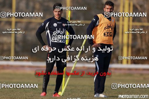 314740, تهران, ایران, فصل ۹۵-۹۴ لیگ برتر فوتبال ایران، 1394/10/01، ورزشگاه شهید درفشی فر، جلسه تمرینی تیم فوتبال پرسپولیس
