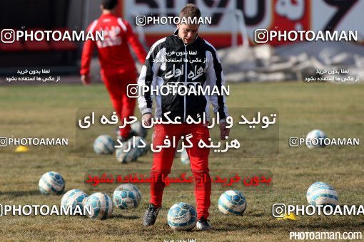 315076, تهران, ایران, فصل ۹۵-۹۴ لیگ برتر فوتبال ایران، 1394/10/21، ورزشگاه شهید درفشی فر، جلسه تمرینی تیم فوتبال پرسپولیس