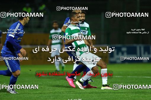 602035, Isfahan,Fooladshahr, Iran, Iran Pro League، Persian Gulf Cup، 2016-17 season، First Leg، Week 10، Zob Ahan Esfahan 2 v ۰ Esteghlal Khouzestan on 2016/10/28 at Foolad Shahr Stadium